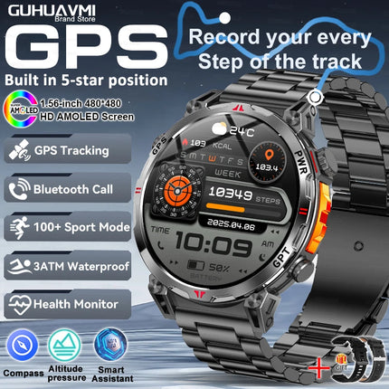 Smart Watch For Man New Sports Fitness tracking GPS