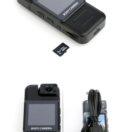 Mini Caméra Wi-Fi 4K – Vision Nocturne Infrarouge, Body Cam & Caméra Sport Portable