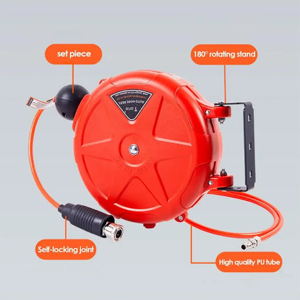 Automatic Rewind Air Hose Reel 6m