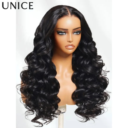 “UNice Bye-Bye Knots™ Lace Wig – Hollywood Curls, Easy Wear”