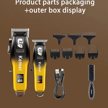 3 in 1 Kemei Original Hair Clipper Kit for Men,Electric Shaver,Hair