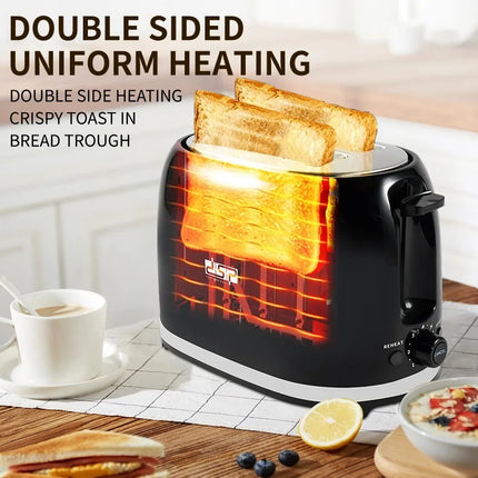Multifunctional Toaster – Bread & Sandwich Maker for Breakfast