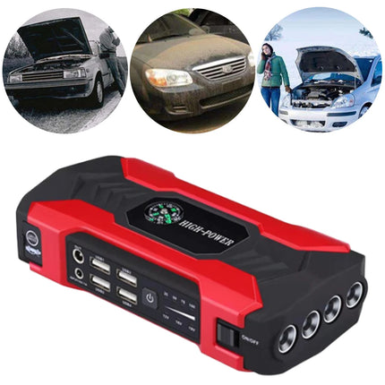 12V Car Jump Starter Portable Car QC Fast Charging