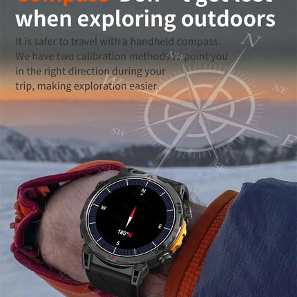 Smart Watch For Man New Sports Fitness tracking GPS