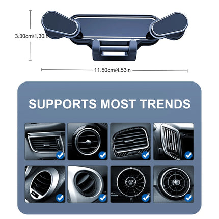 Car Phone Holder Gravity GPS Support