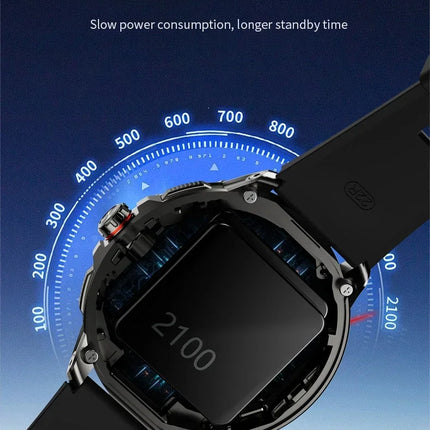 DIBELLAY 5G/4G Smartwatch – 1.95" AMOLED, 8GB+128GB, 900W Camera, GPS, WiFi, Android 9.0, 2100mAh