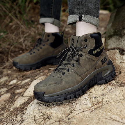 Men’s Leather Combat Boots