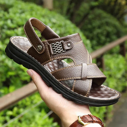 Men Leather Sandals