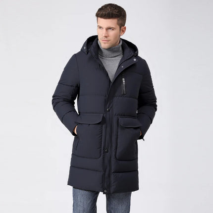 Men’s Fleece Hooded Parka