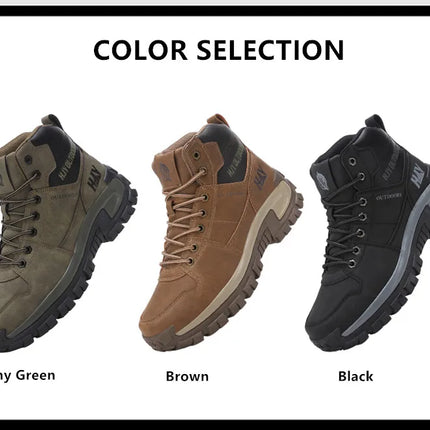 Men’s Leather Combat Boots
