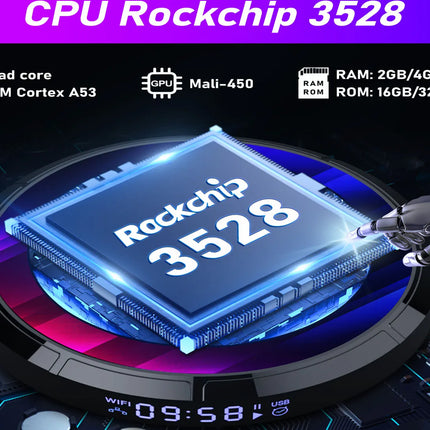 H96 Max RK3528 Android 13 TV Box – 4GB/64GB, 8K, WiFi 6