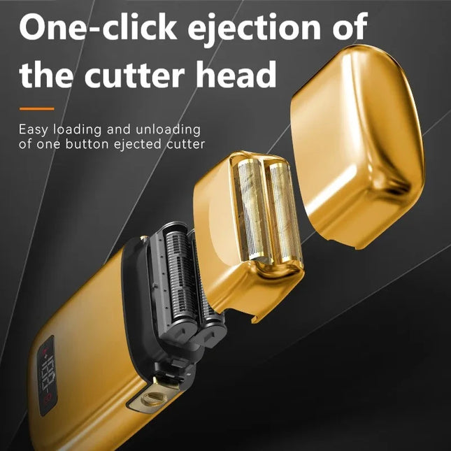 KM-TX3 metal housing rechargeable electric shaver for men