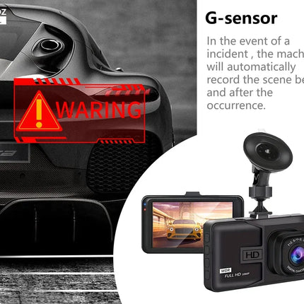 Dash Camera Loop Recording Car Vehicle DVR Video