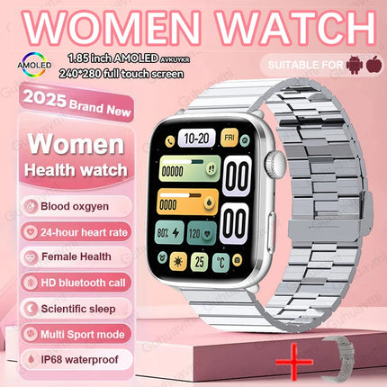 AI Smart Watch Health Monitor HRV+PPG