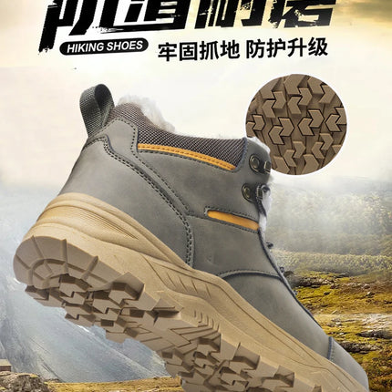 Bottes hiver homme doublées