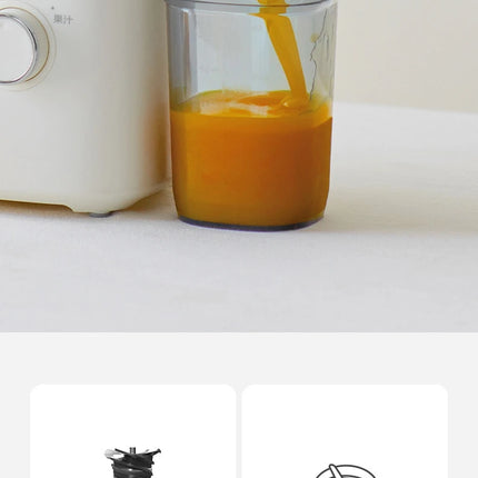 304 Stainless Steel Slow Juicer – Fresh Juice, Easy Clean & Automatic Extraction