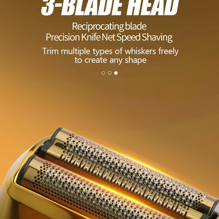 Kemei T397 Professional Hair for Men, Tondeuse à Barbe Étanche et Rechargeable