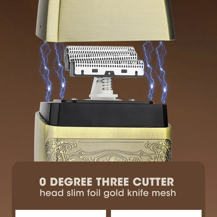 Professional Hair Clipper Electric Shaver Rechargeable