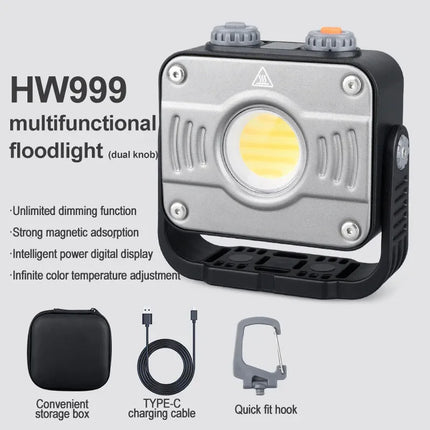 RUTI Rechargeable COB Work Light with Magne