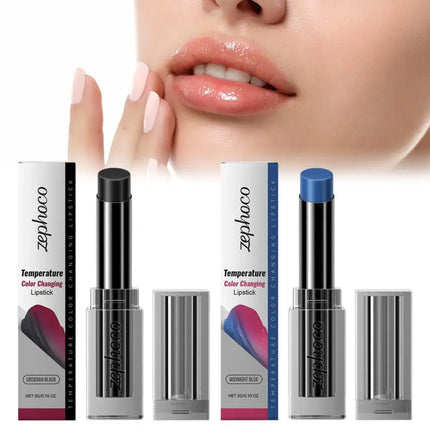 Rouge à Lèvres Bleu Waterproof – Longue Tenue & Fini Glossy