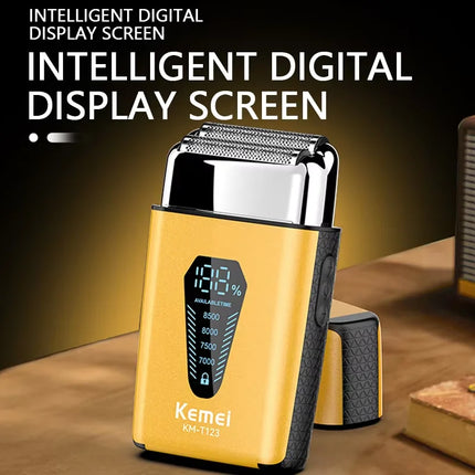 Kemei KM-T123 Beard Trimmer – Electric Hair & Beard Shaver