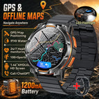 Orange Steel B / GPS Offline Map