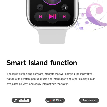 DIBELLAY i10 GPS Smartwatch – Series 10, Bluetooth Call, Heart Rate & Blood Pressure, Android/iOS, Unisex