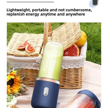 Mini Portable Juicer – USB Rechargeable Fruit Blender