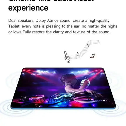 2025 Pad Air Pro 12" Android 14 Tablet – 22GB RAM, 2TB ROM