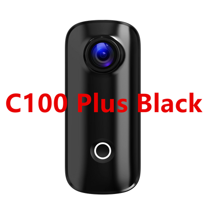 DIBELLAY SJCAM C100 Plus 4K Action Camera – 30M Waterproof, 2.4G WiFi, EIS, Sports & Motorcycle Use