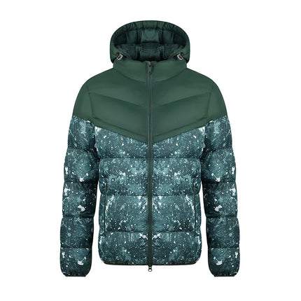 Men’s Color-Block Winter Parka