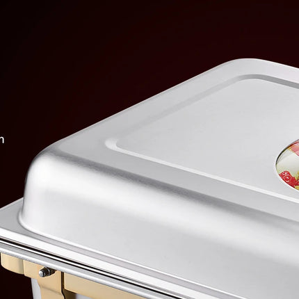 8 Qt Stainless Steel Chafing Dish Set 4 Pack