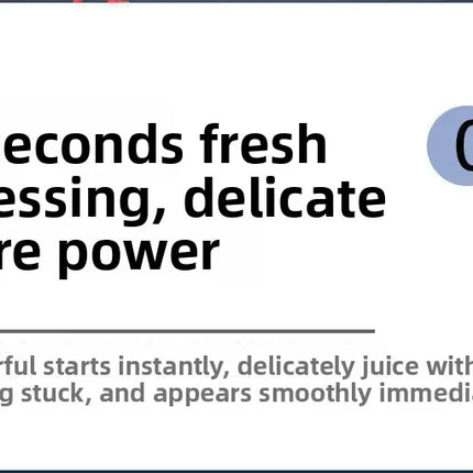 Mini Portable Juicer – USB Rechargeable Fruit Blender