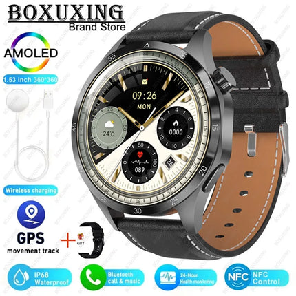 Smart Watch Men Bluetooth Call GPS