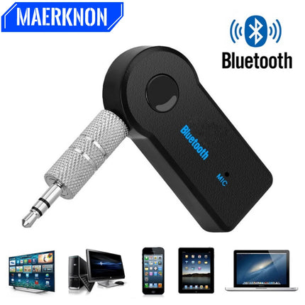Bluetooth 5.0 Car AUX Receiver 3.5mm Hands-Free Adapter