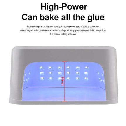 45 LED UV Nail Lamp – High Power Nail Dryer with LCD Smart Screen