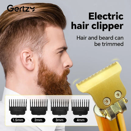 2-in-1 Electric Hair Clipper USB Rechargeable