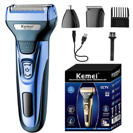 Kemei 3 In 1 Powerful Electric Shaver
