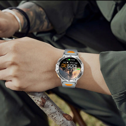Military Sports Smart Watch with Flashlight