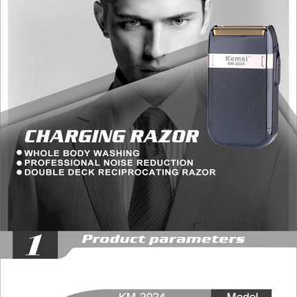 Kemei  Electric Beard Shaver Professional