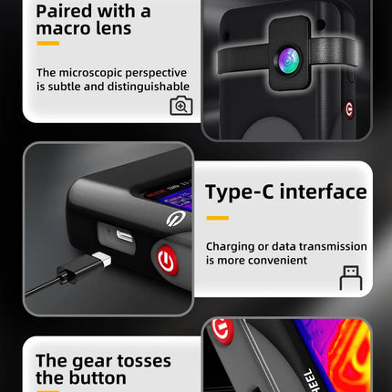 DIBELLAY BSIDE SH9/SH7 Thermal Imager & Multimeter 2-in-1 (320×320, 20000 Counts) – Auto & Heating