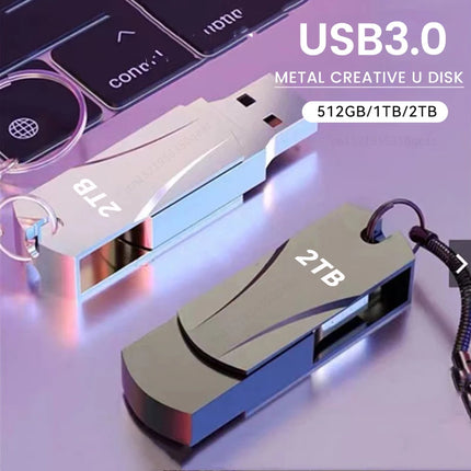 USB 3.0 Flash Drive – High-Speed Waterproof (256GB–2TB)
