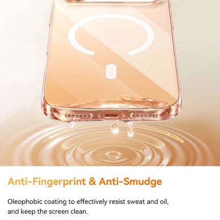 DIBELLAY Magnetic Clear Case for iPhone 17/16/15/14/13 Pro Max (MagSafe Compatible)