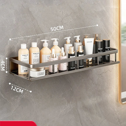 Aluminum Bathroom Wall Rack