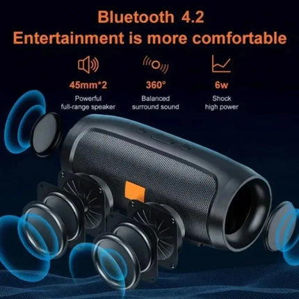 XIKCU Portable Dual Bluetooth Speaker