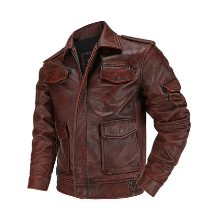 Jacket Leather Men's