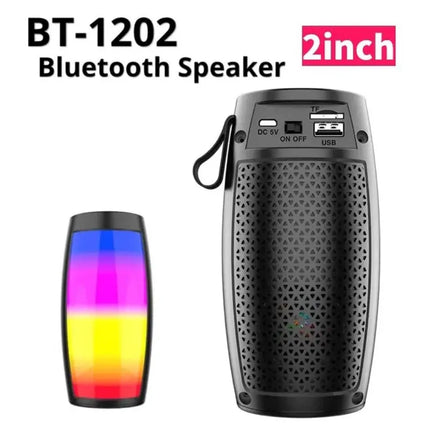 Lanfy BT-1202 Portable Bluetooth Speaker with LED Lights