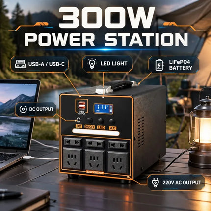 300W Portable Power Station
