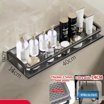 Aluminum Bathroom Wall Rack