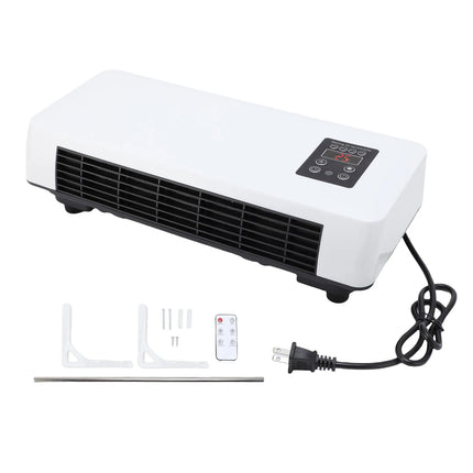 Wall-Mounted Heater with Remote